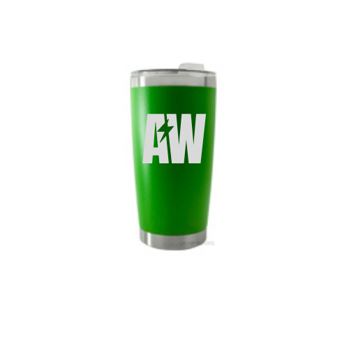 Personalised Gift: Thermal Steel Travel Mug, Personalised with any Initials