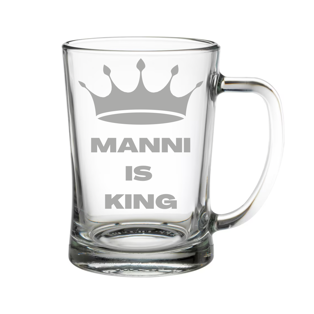 Personalised Gift: Beer Tanker, King Design, Any Name
