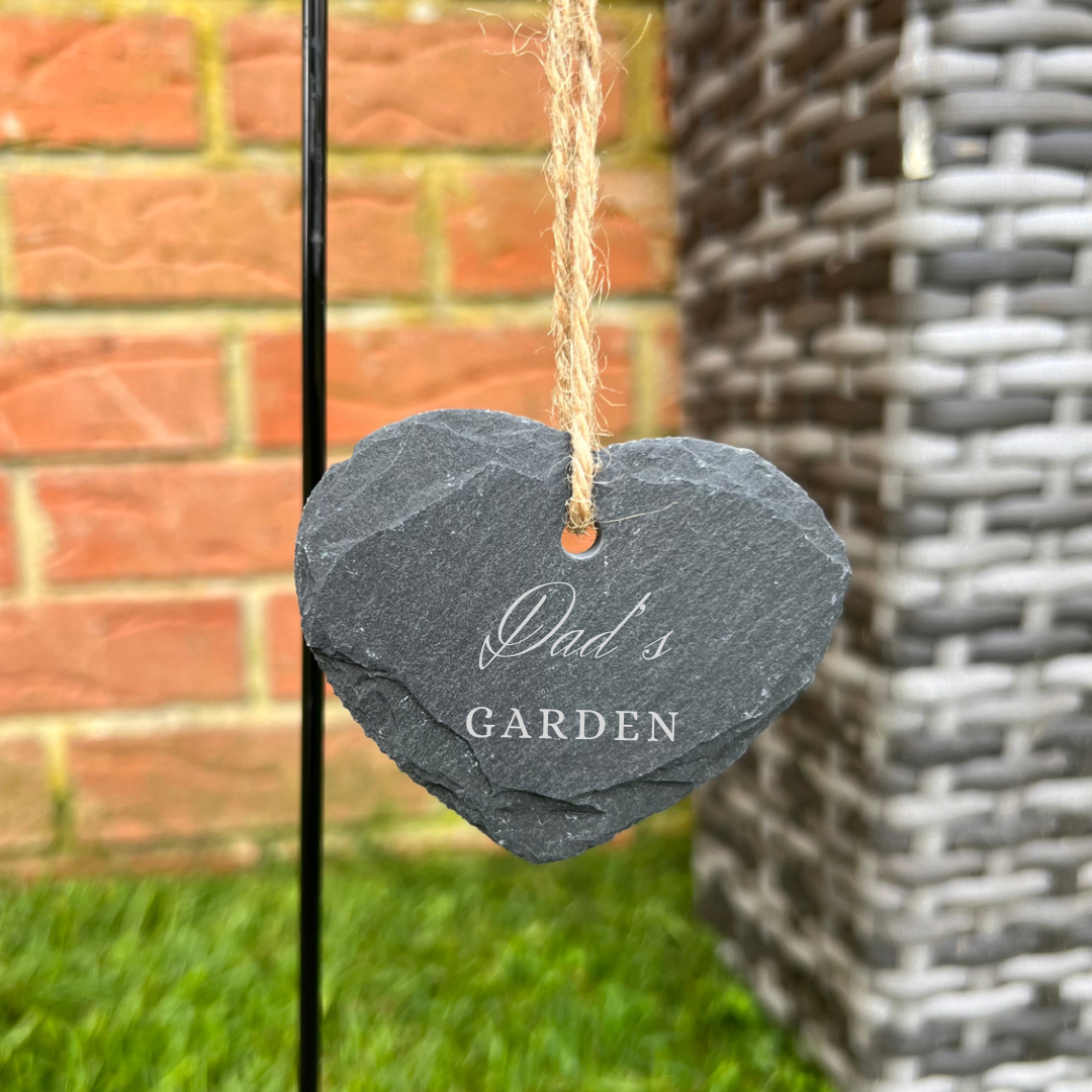 Personalised Gift: Slate, Garden Tag / Plant Tag