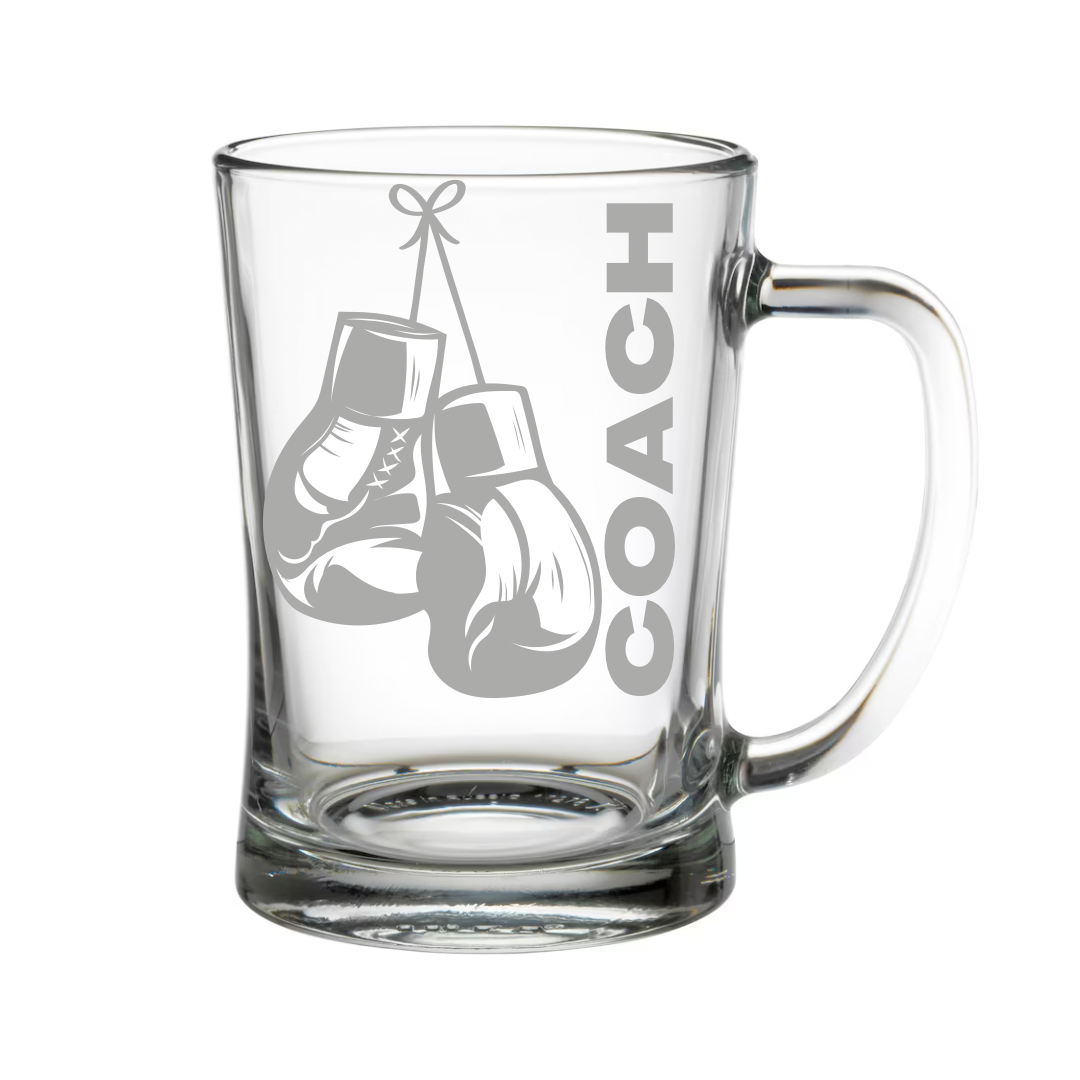 Personalised Gift: Beer Tanker, Boxing Design, Any Name