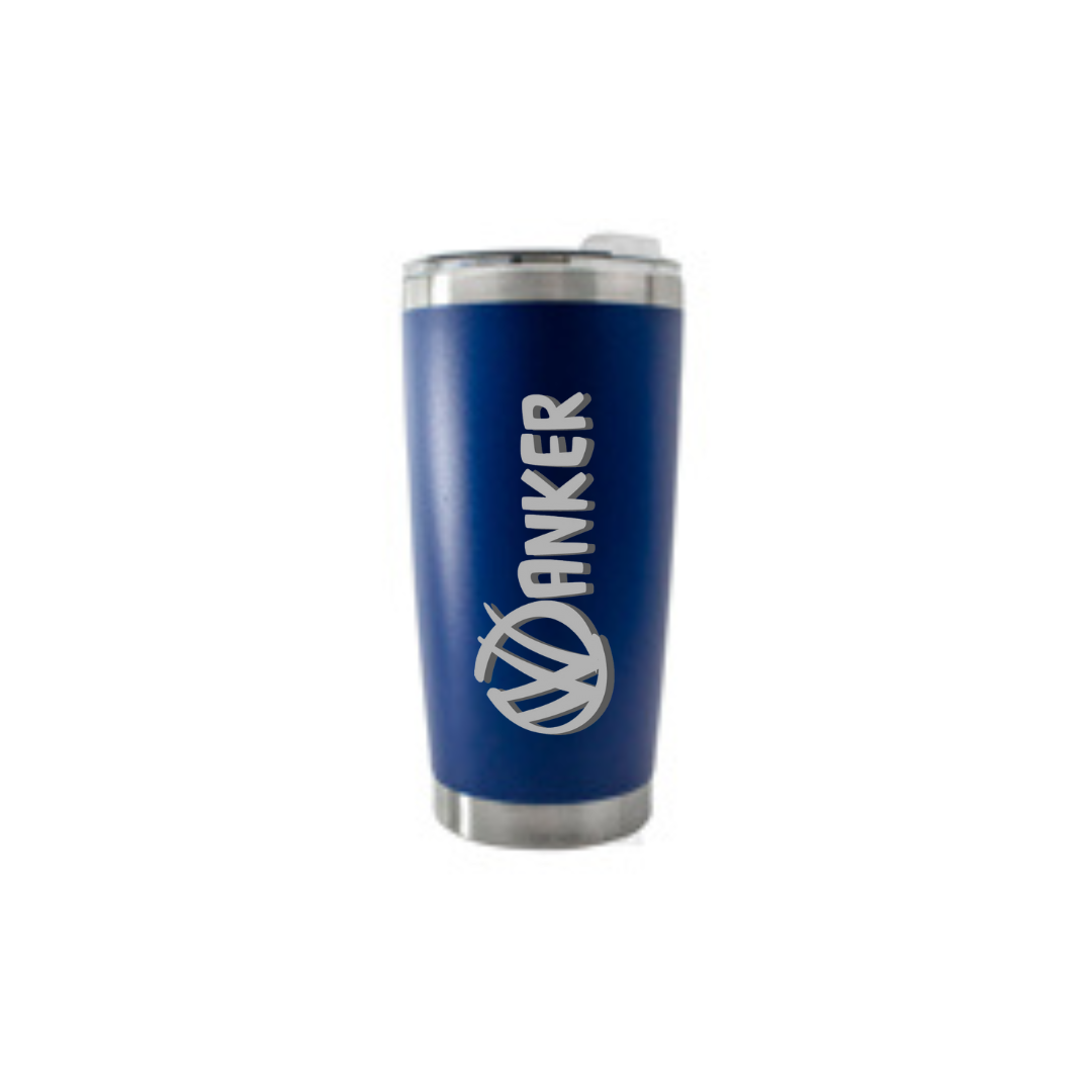 Personalised Gift: Thermal Travel Mug, VW, VWanker Design