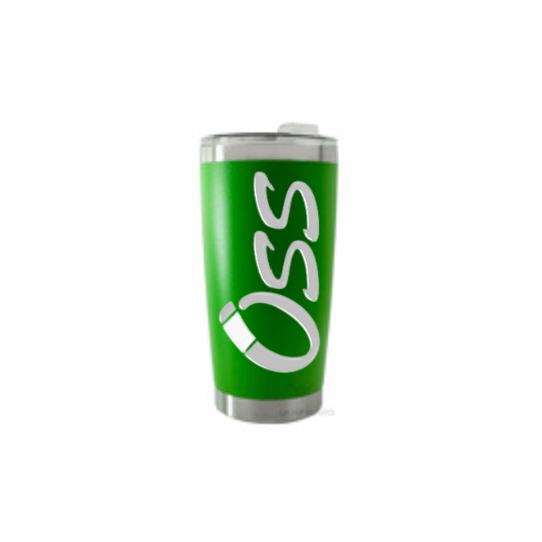 Personalised Gift: Thermal Travel Mug, OSS Jiu Jitsu, Bjj, Design