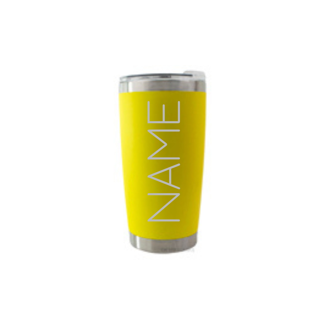 Personalised Gift: Thermal Travel Mug, Coffee Time Design
