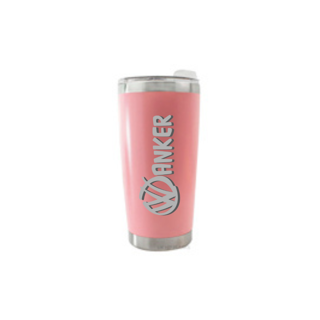 Personalised Gift: Thermal Travel Mug, VW, VWanker Design