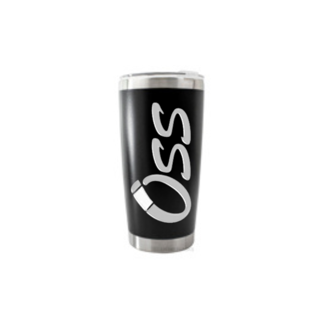 Personalised Gift: Thermal Travel Mug, OSS Jiu Jitsu, Bjj, Design