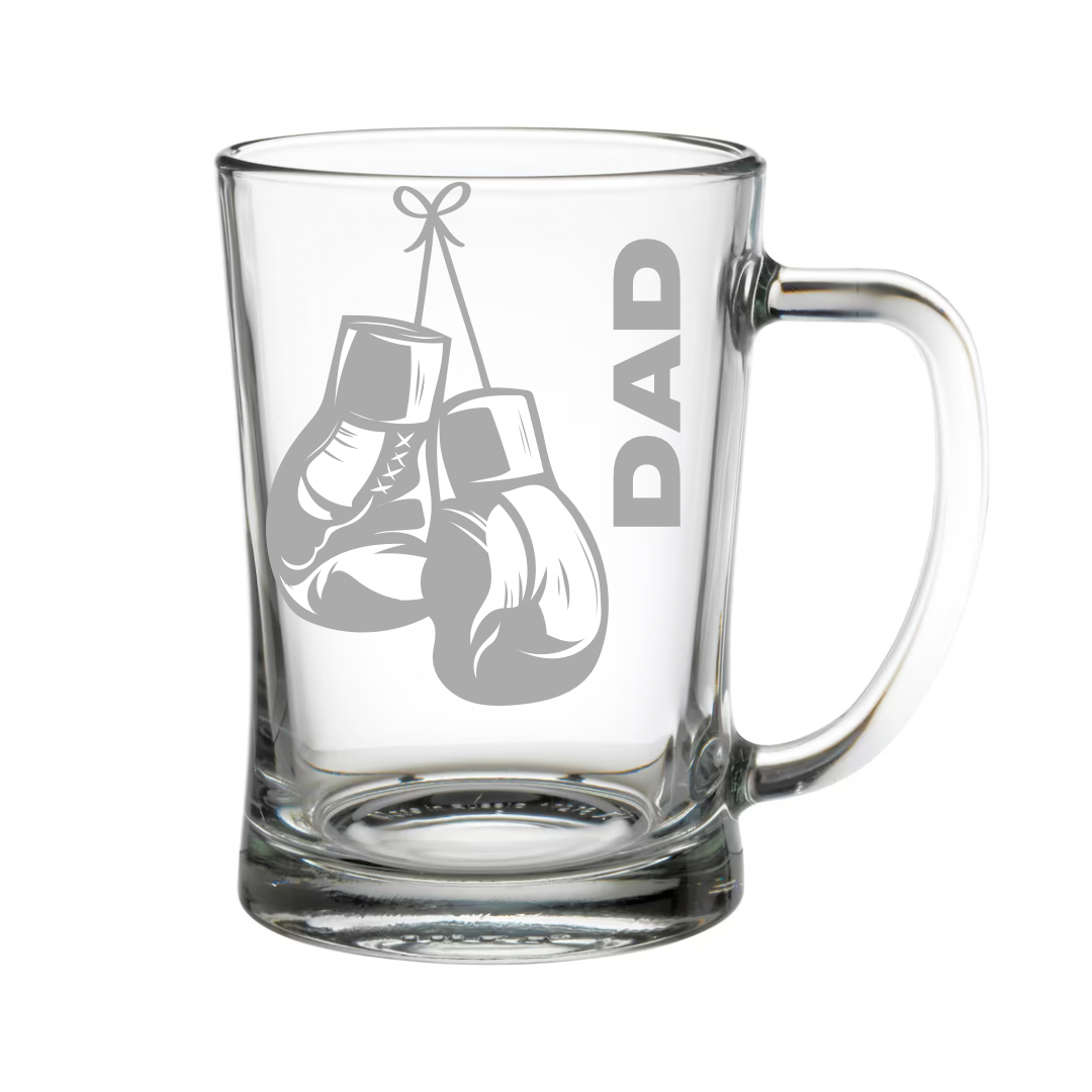 Personalised Gift: Beer Tanker, Boxing Design, Any Name