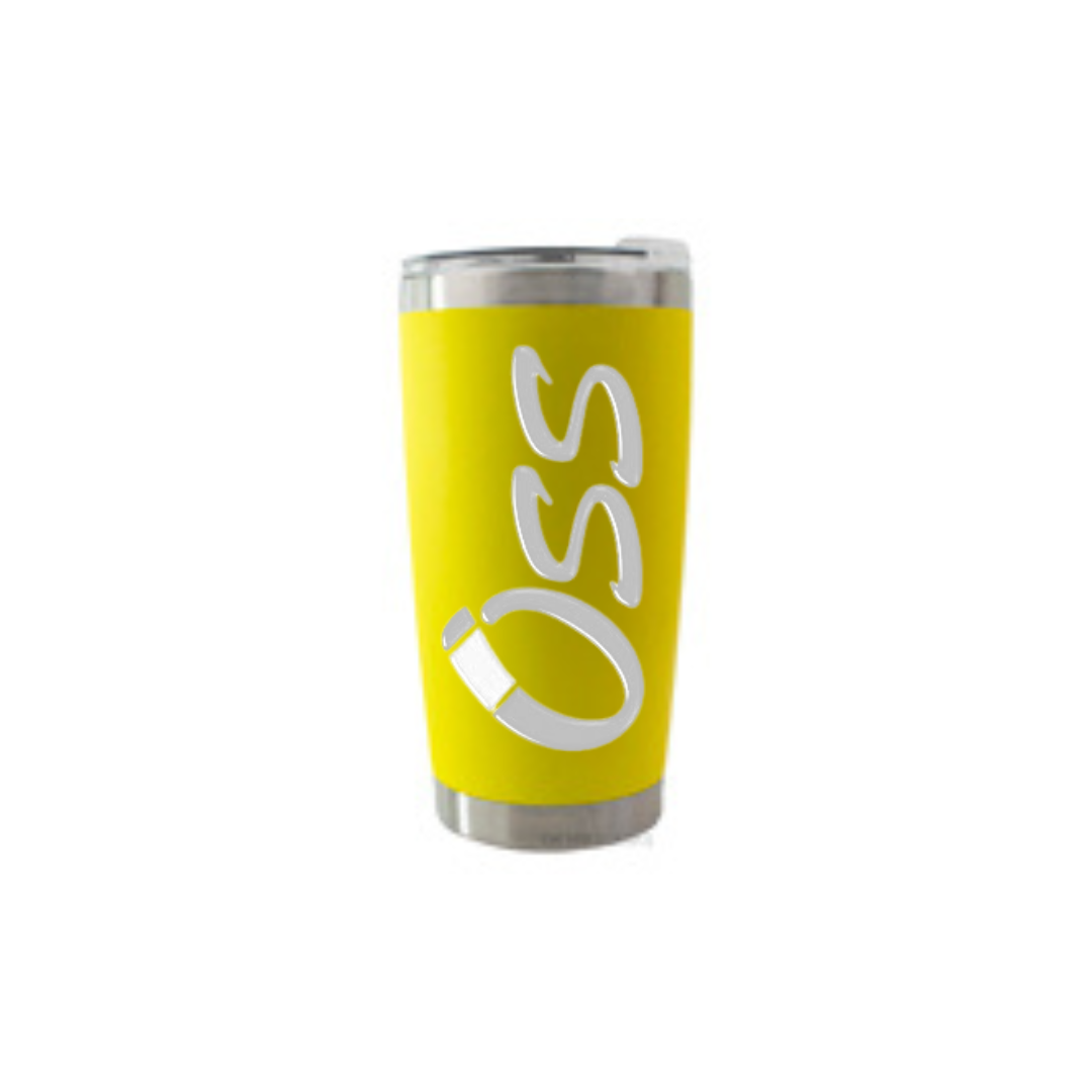 Personalised Gift: Thermal Travel Mug, OSS Jiu Jitsu, Bjj, Design