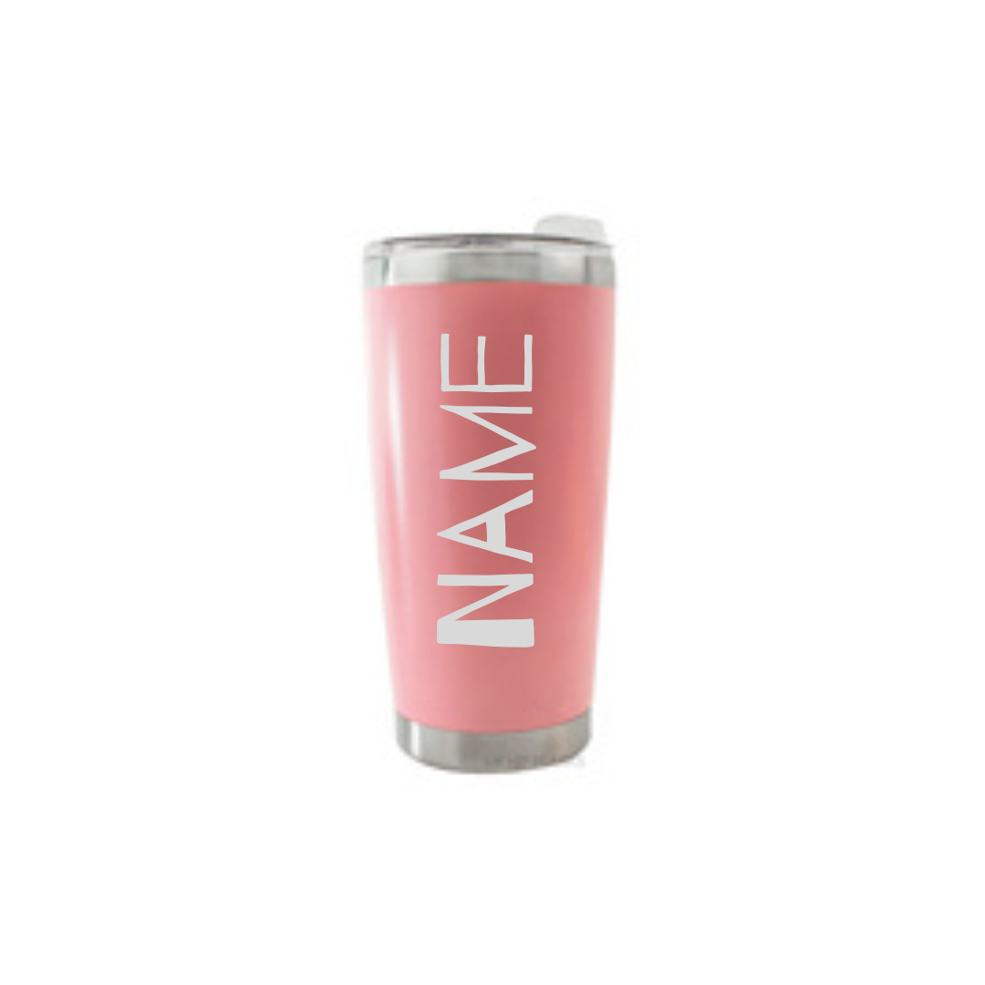 Personalised Gift: Thermal Travel Mug, Weed & Coffee Time Design