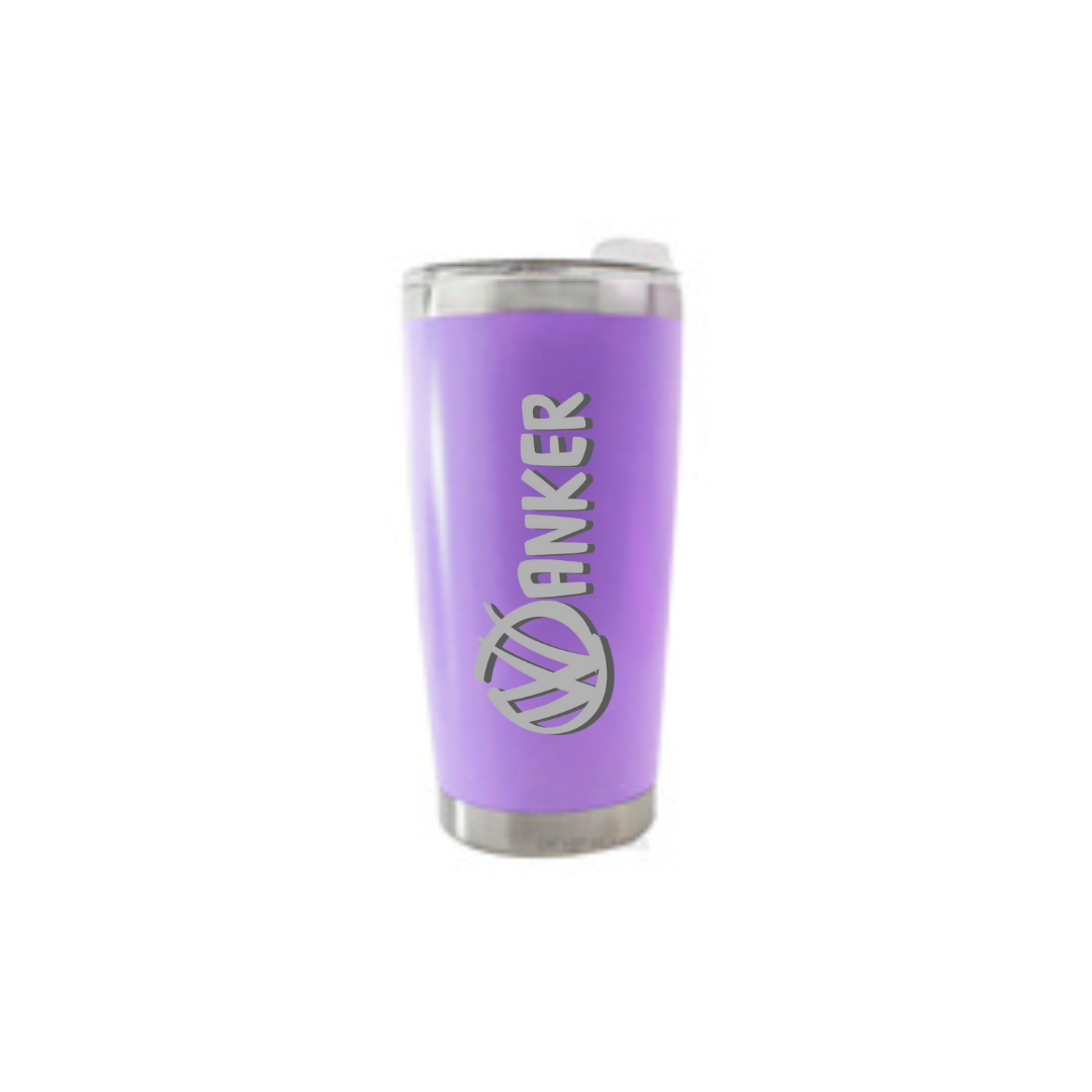 Personalised Gift: Thermal Travel Mug, VW, VWanker Design