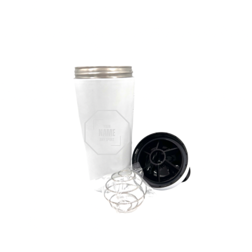 Personalised Gift: Custom Steel Protein Shaker, Fitness Gift, Gym Gift, Any Name & Initials