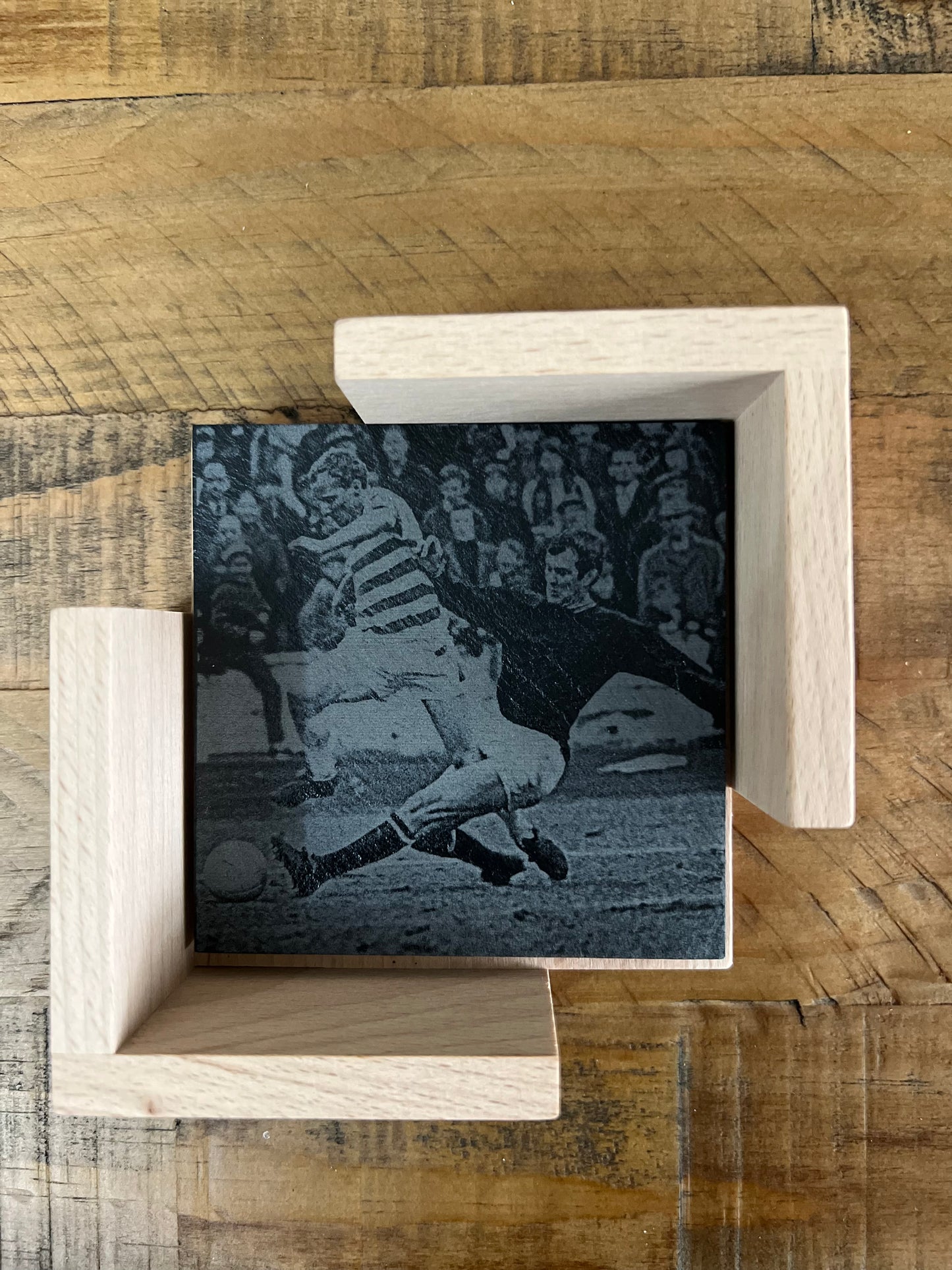 Personalised Gift: Celtic Legends, Slate Coaster Gift Set, With Box