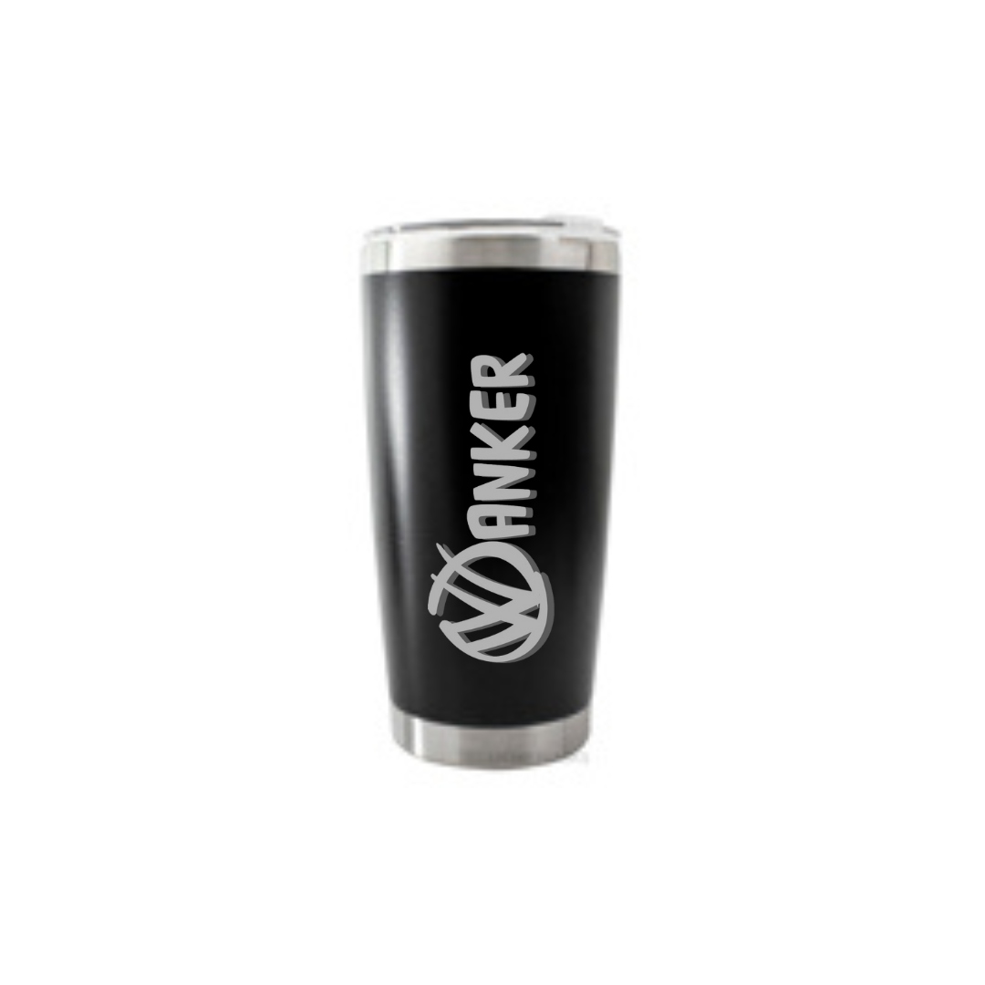 Personalised Gift: Thermal Travel Mug, VW, VWanker Design