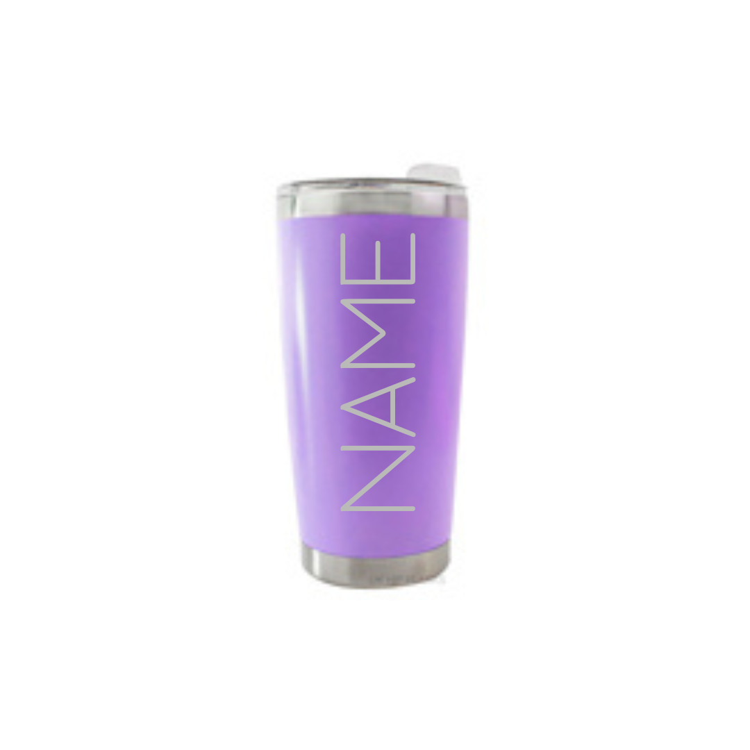 Personalised Gift: Thermal Travel Mug, Coffee Time Design