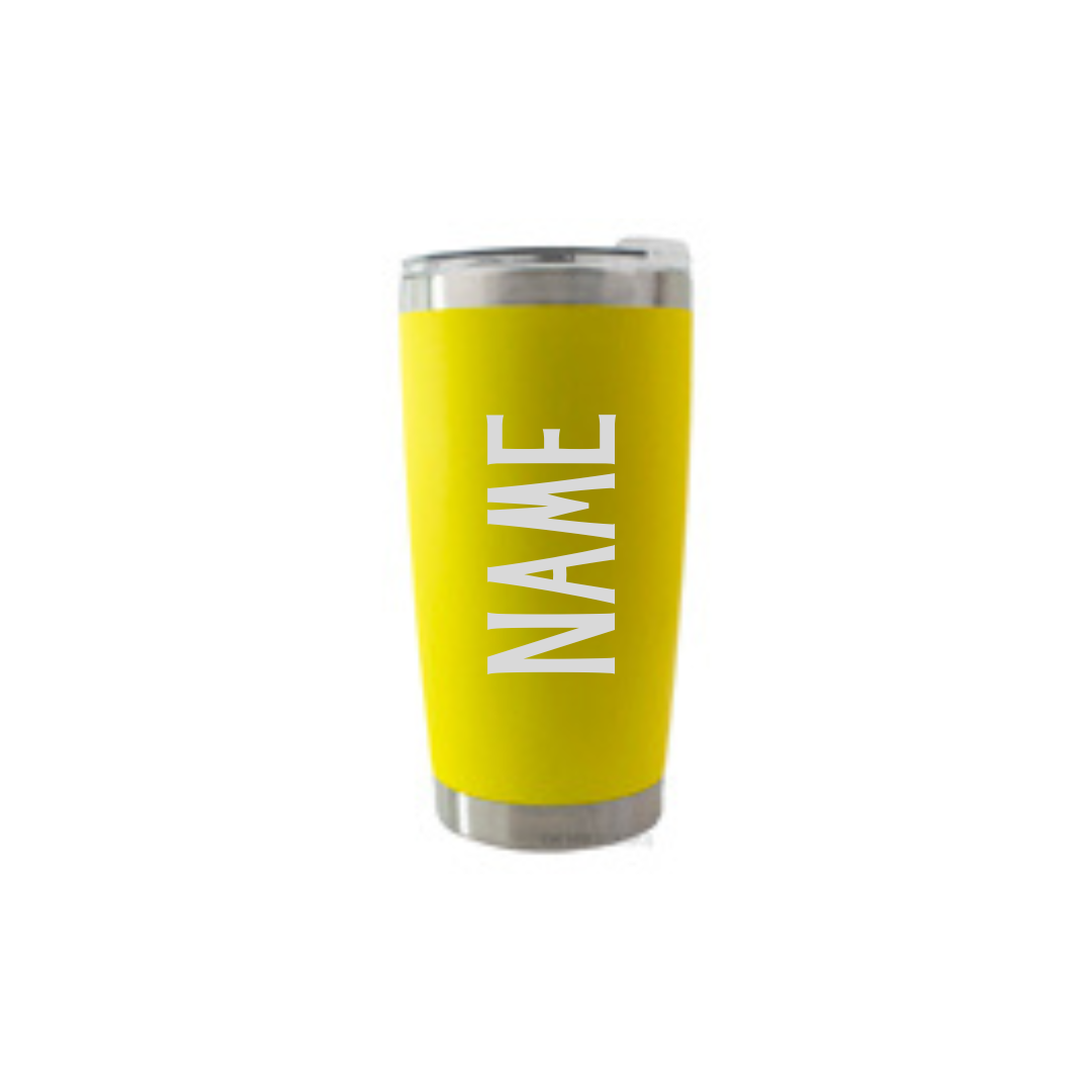 Personalised Gift: Thermal Travel Mug, Bring Me My Coffee Design