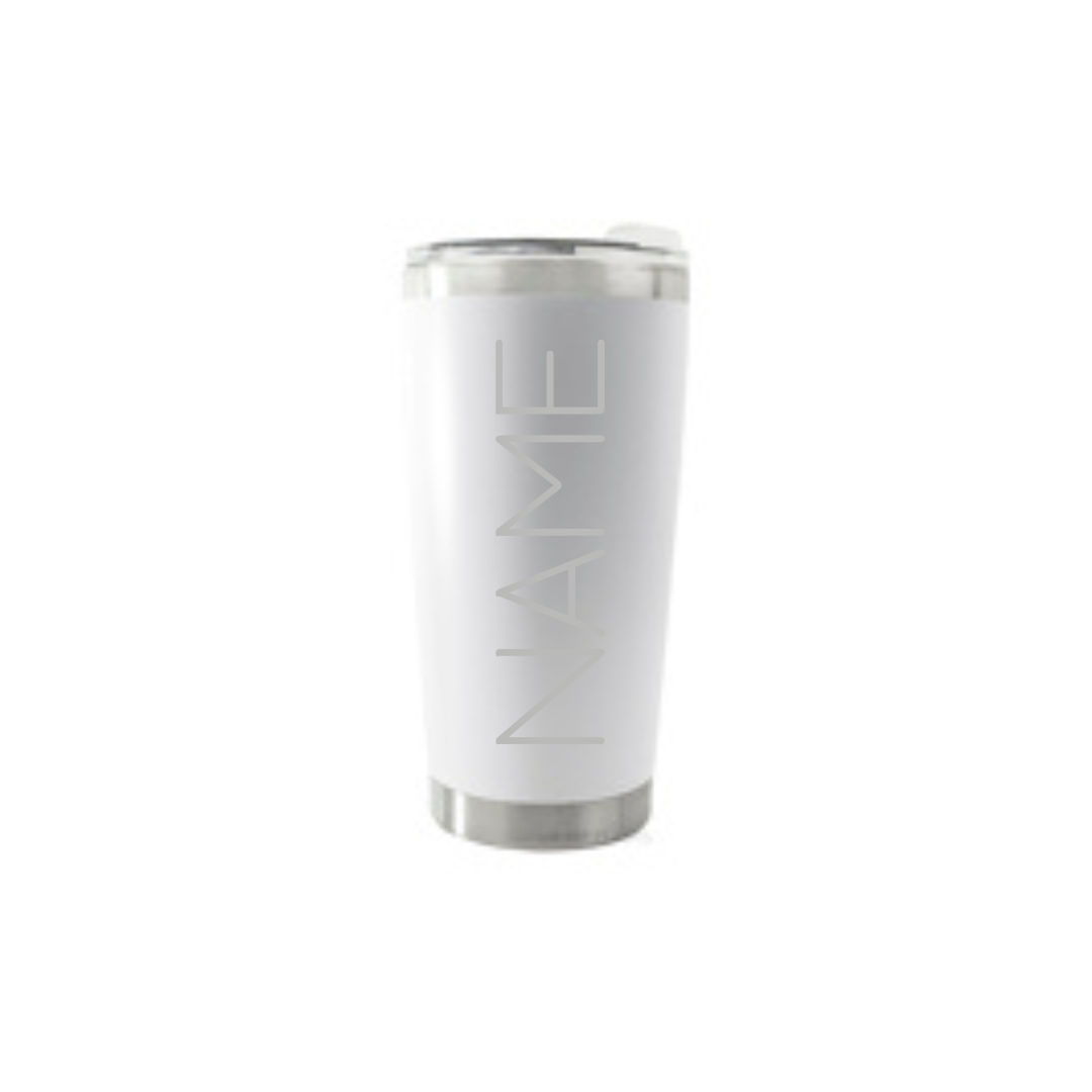 Personalised Gift: Thermal Travel Mug, Coffee Time Design