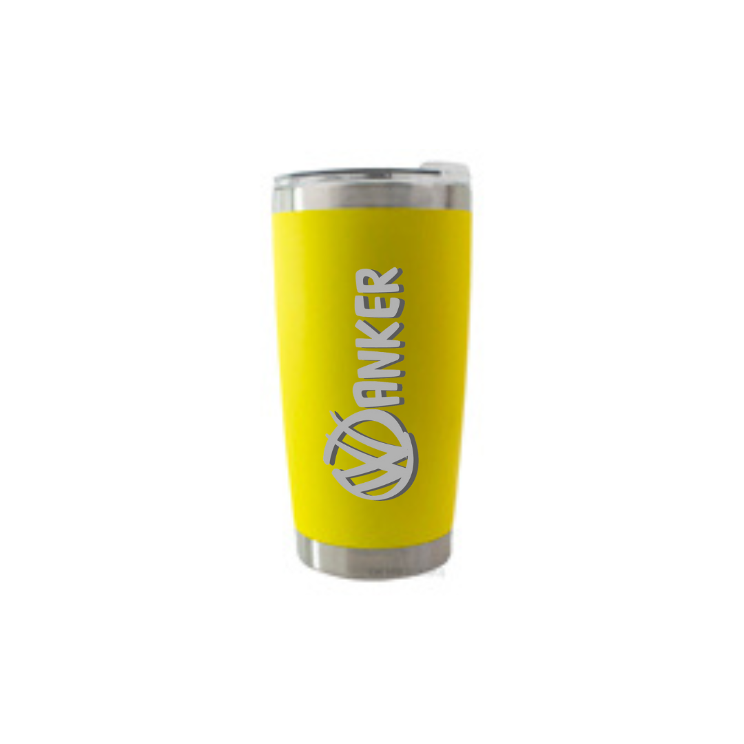 Personalised Gift: Thermal Travel Mug, VW, VWanker Design