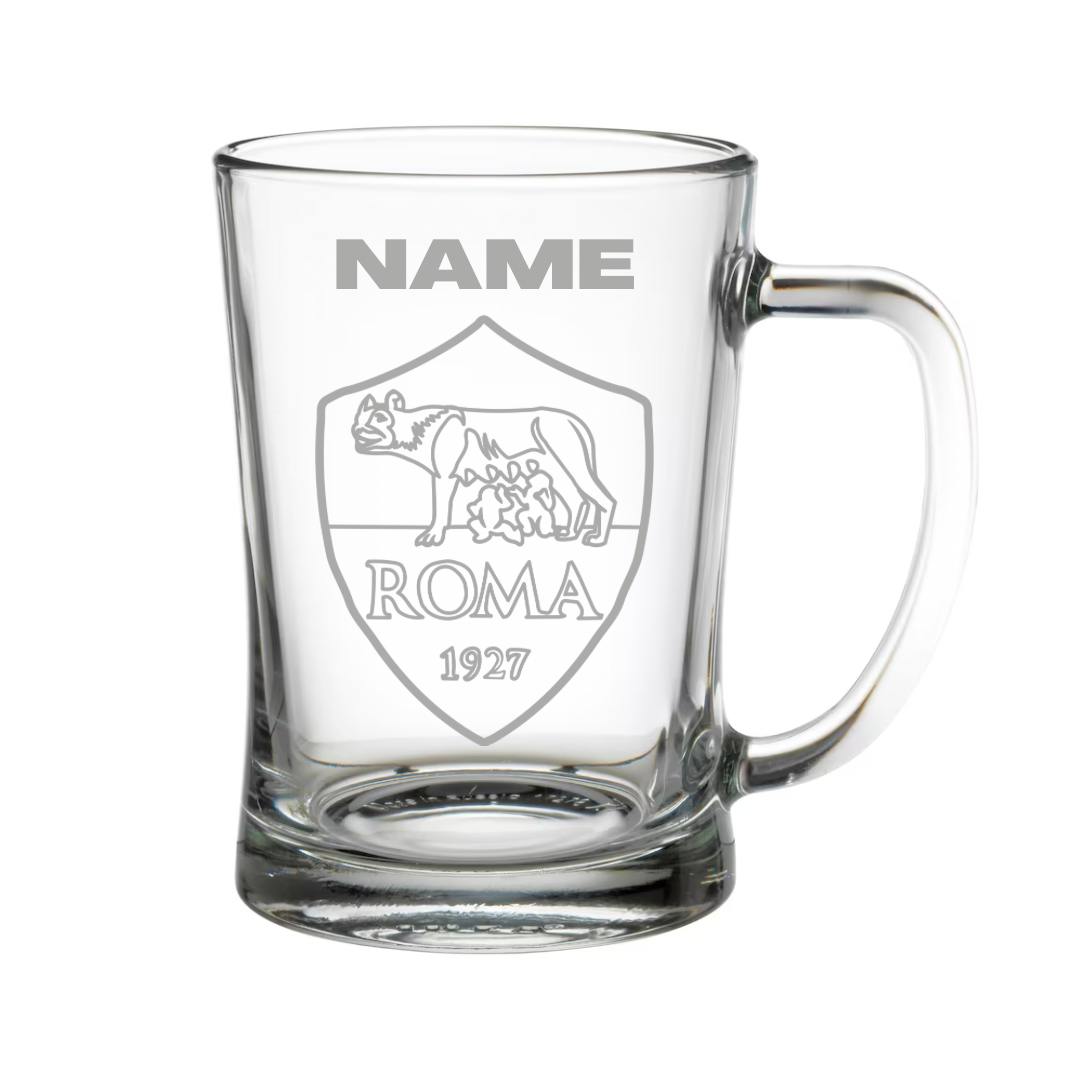 Personalised Gift: Beer Tanker, Football Design, Any Club Badge, Any Name