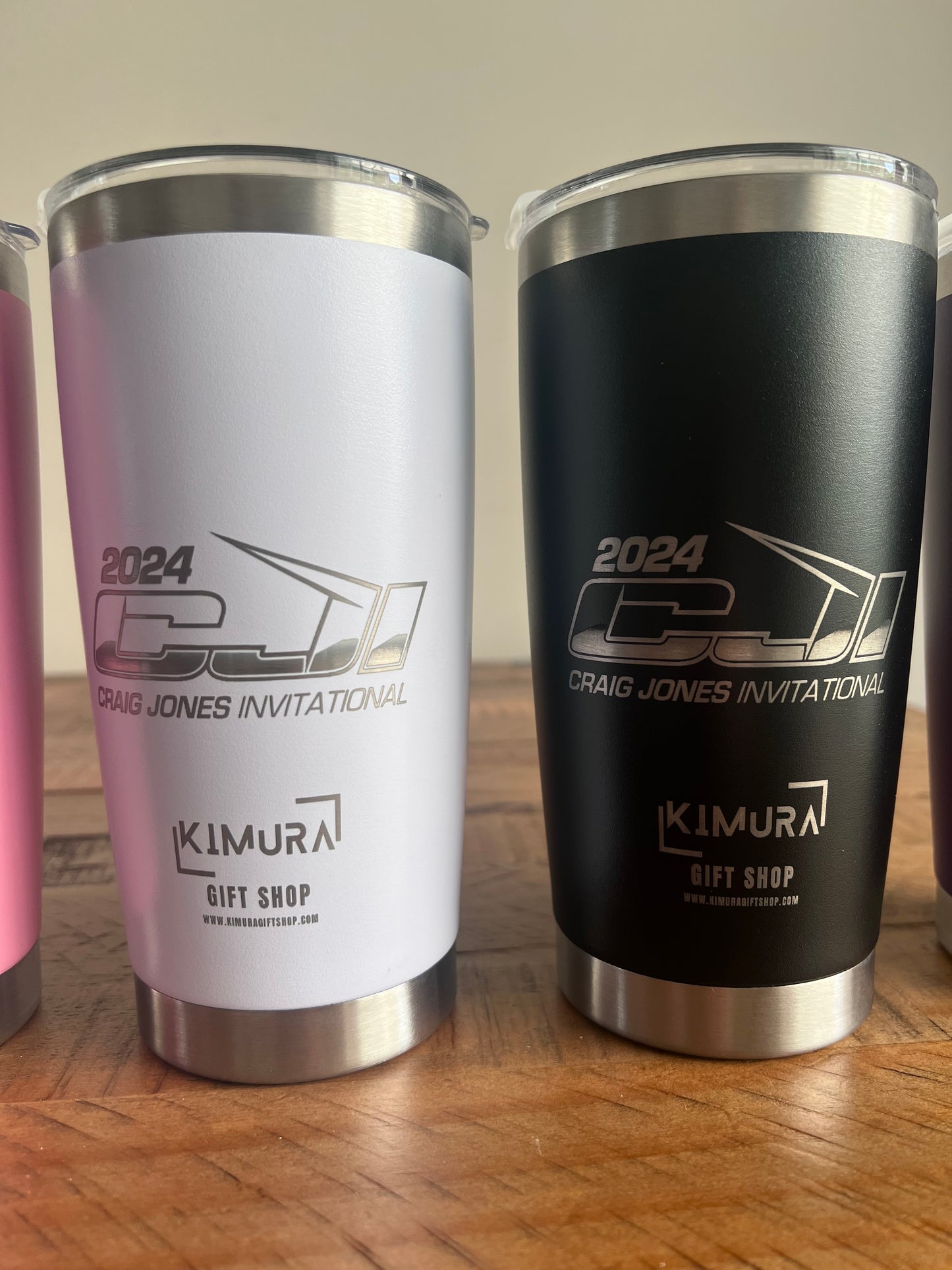 Personalised Gift: Thermos Mug, Any Logo or Badge