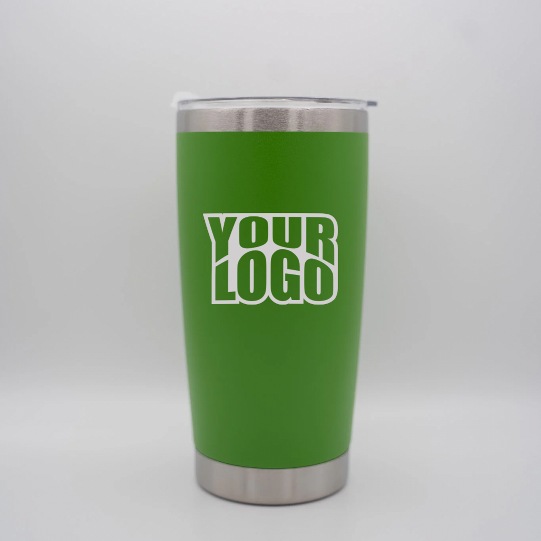 Personalised Gift: Thermos Mug, Any Logo or Badge