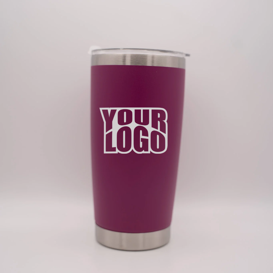 Personalised Gift: Thermos Mug, Any Logo or Badge
