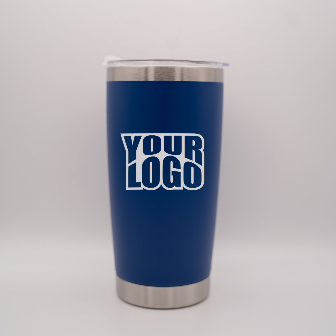 Personalised Gift: Thermos Mug, Any Logo or Badge