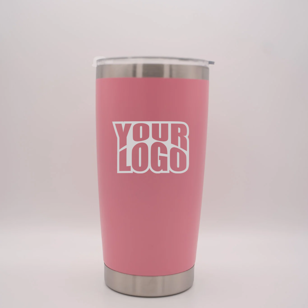 Personalised Gift: Thermos Mug, Any Logo or Badge