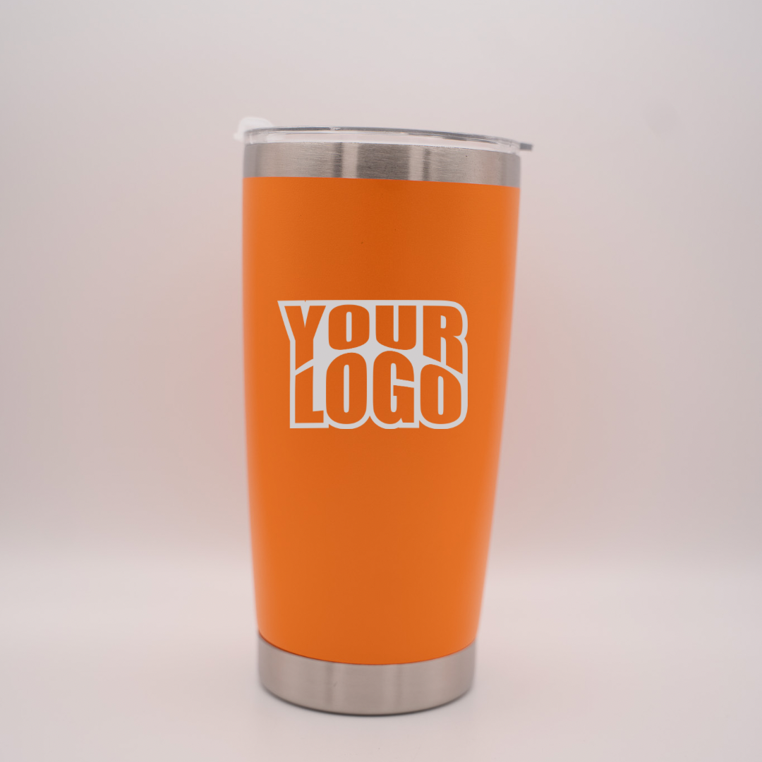Personalised Gift: Thermos Mug, Any Logo or Badge