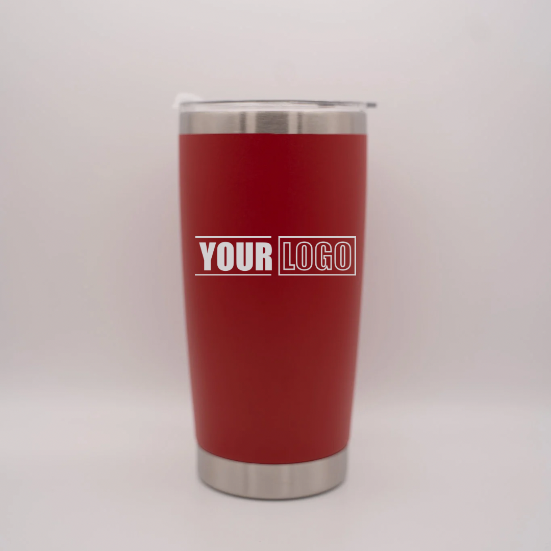 Personalised Gift: Thermos Mug, Any Logo or Badge