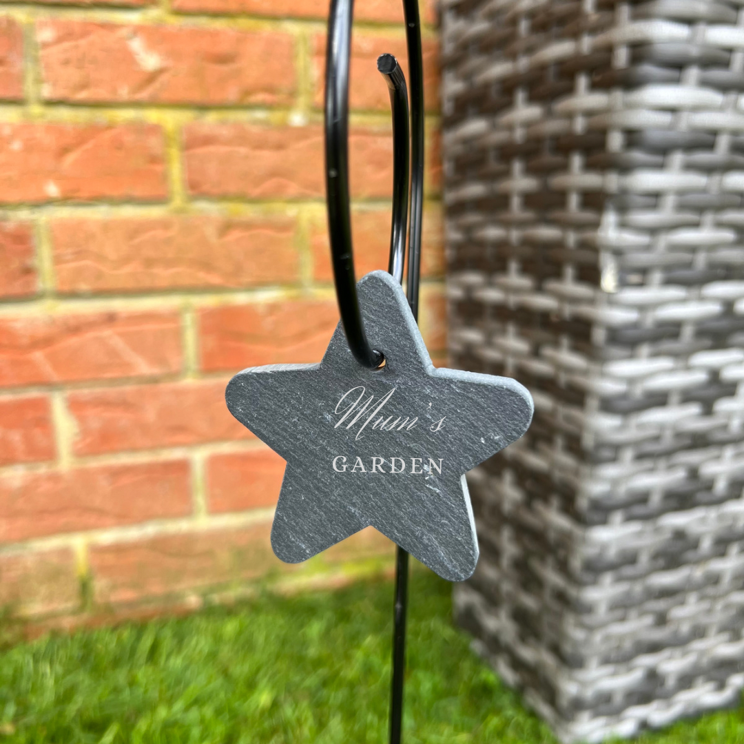 Personalised Gift: Slate, Garden Tag / Plant Tag