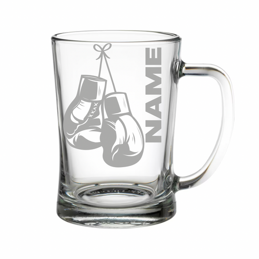 Personalised Gift: Beer Tanker, Boxing Design, Any Name